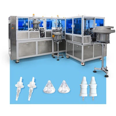 비강 분무기 펌프 조립 기계